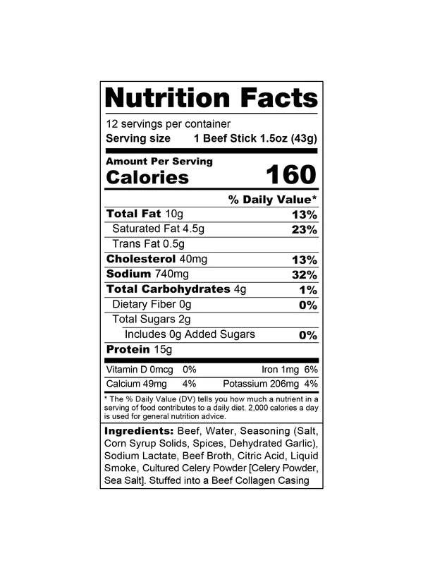 Campus Protein - Wholesale Jerky - Wicked Cutz Beef Sticks6