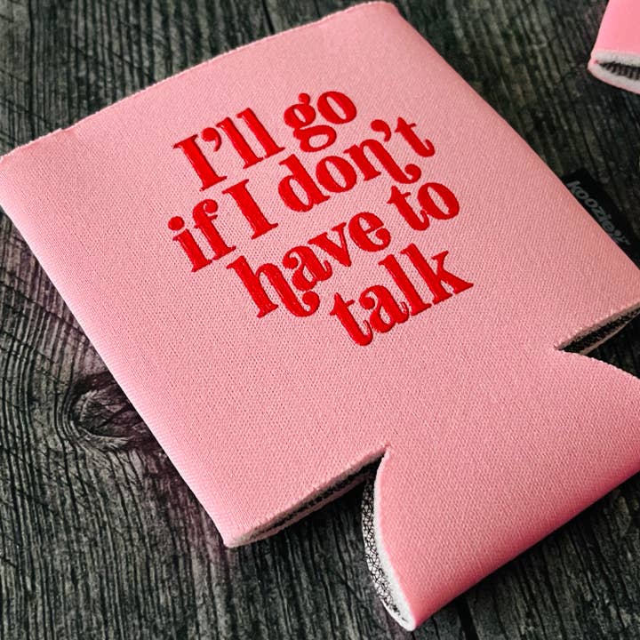 The Silver Spider – wholesale Drink huggers & koozies – I’ll go if I don’t have to talk Koozie beer can coolie