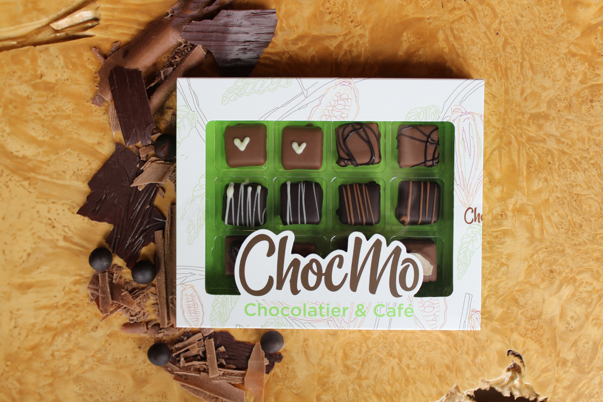 ChocMo Chocolatier - Wholesale Chocolate Box - Assorted Truffle Box2