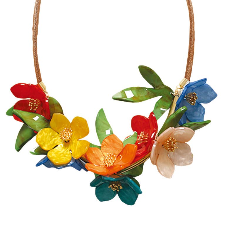 AMORINO SRL – wholesale Choker/Krage – Halsband med hartsblommor - FT24160A8527