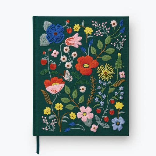 Rifle Paper Co. - Wholesale Sketchbook/Sketchpad - Strawberry Fields Embroidered Sketchbook