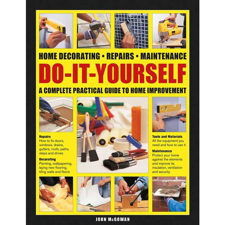 Do-It-Yourself Home Decorating, Repairs, Maintenance by John McGowan for wholesale by Simon & Schuster