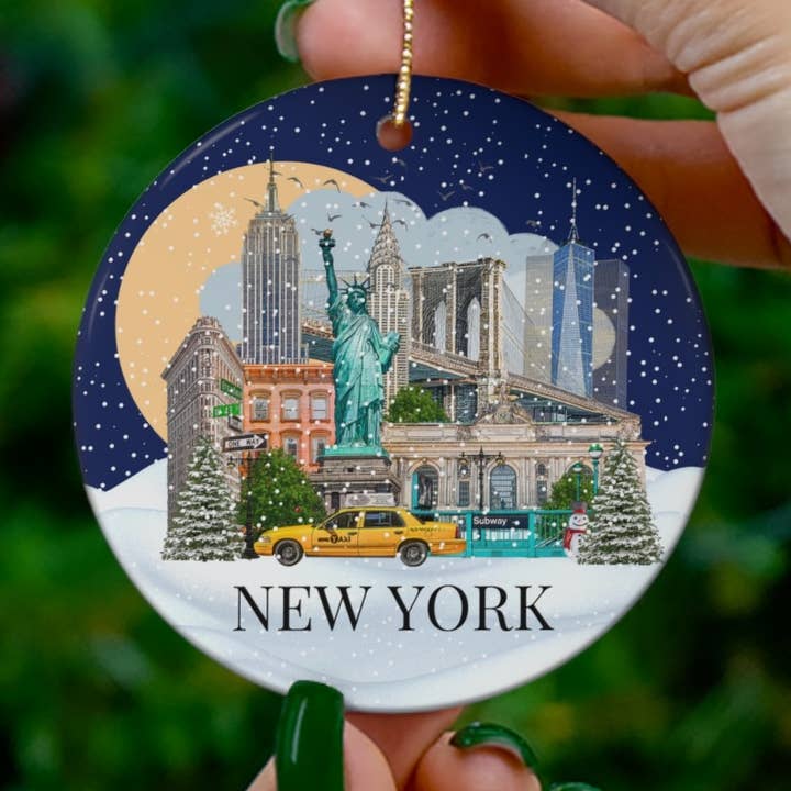 New York Weihnachtsverzierung für den Großhandel von simply blessed shy