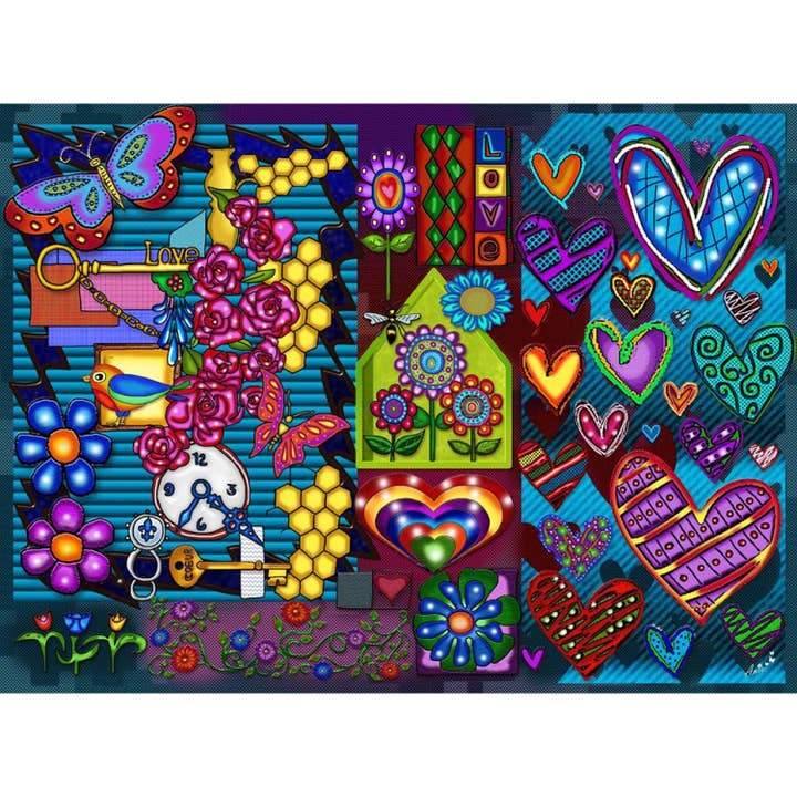 Time for Love 1000pcs Jigsaw Puzzle for wholesale by JaCaRou Puzzles Inc.