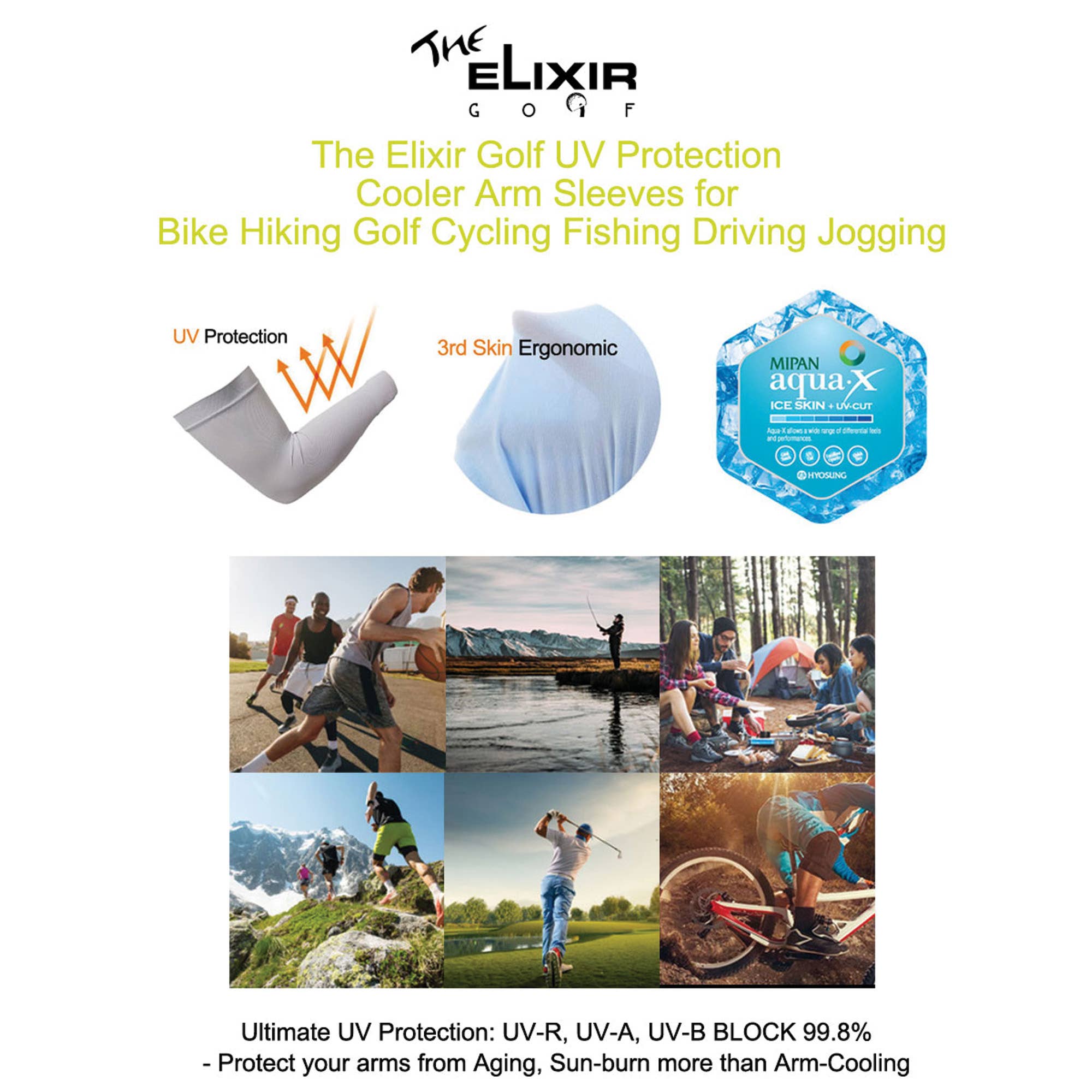 Tomnada - Wholesale Athletic/Lounge Leggings - Women's - The Elixir Arm Sleeves -For Golf,Tennis,Outdoor Activities3