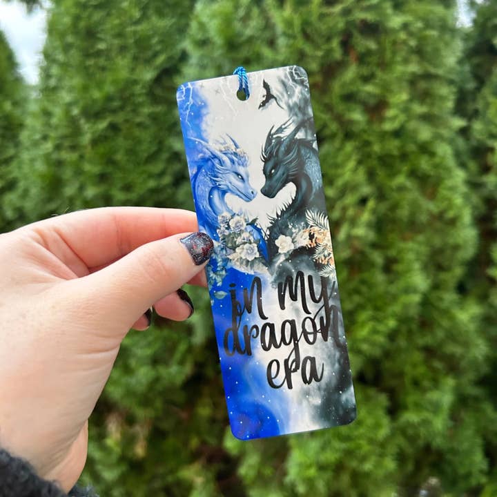 Fourth Wing In My Dragon Era Metal Bookmark for wholesale by Awfullynerdy.co