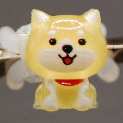 Cartoon Dog Charm for wholesale by Www.eyeglasssesdecorations.com