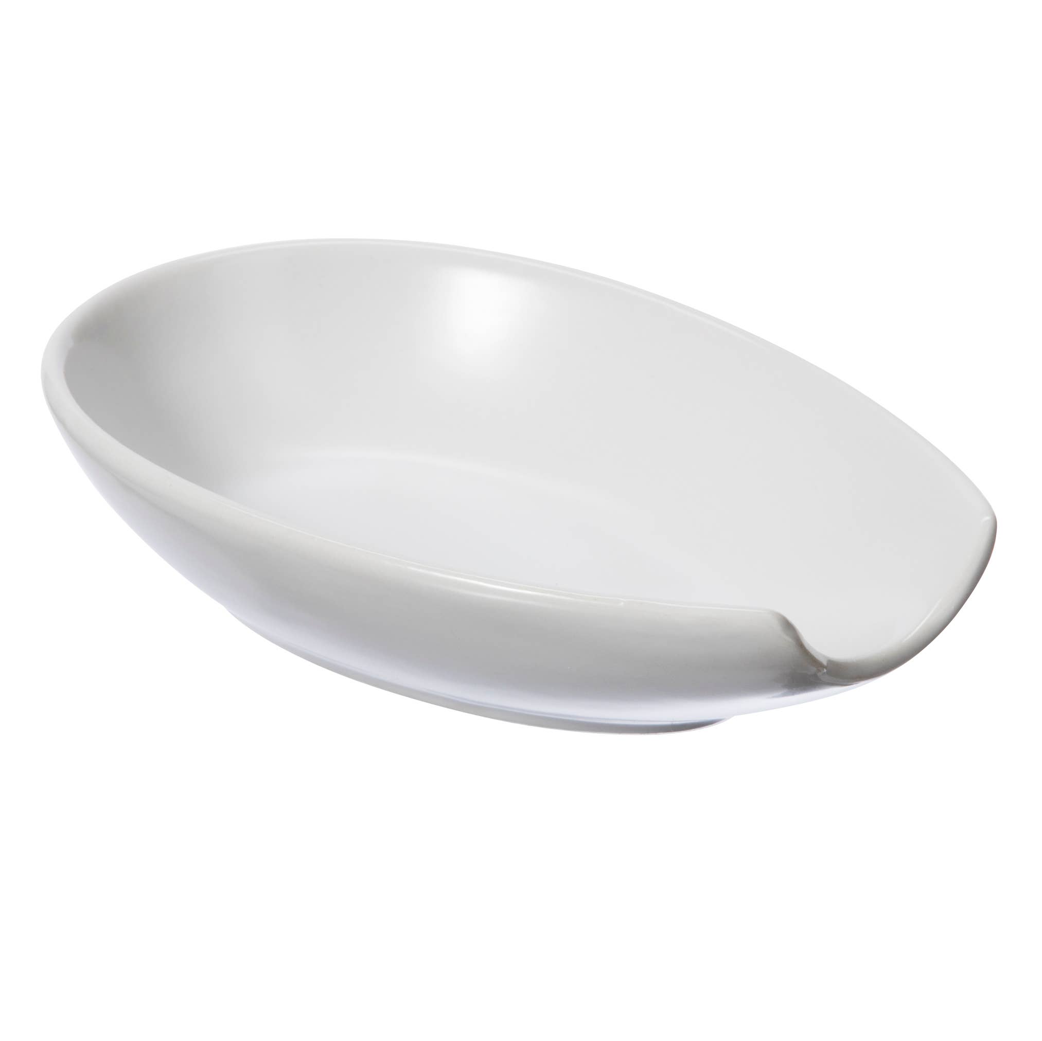 Oggi - Wholesale Spoon Rest - Spoon Rest - Spooner Ceramic (5.25" x 3.5")4