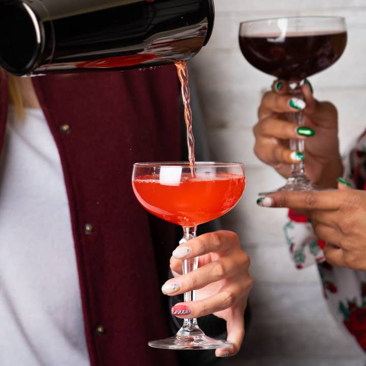 Libbey - Wholesale Cocktail/Liquor Glass - Libbey Capone Speakeasy Coupe Cocktail Glasses, 8.6 ounce, Set of 42