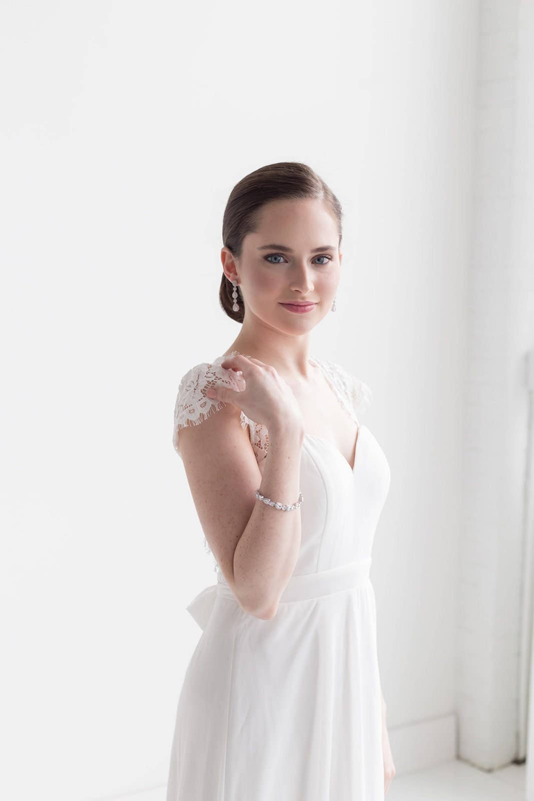 allureweddingjewelry – Pulseira de ténis por atacado – Pulseira Nupcial Cassie5