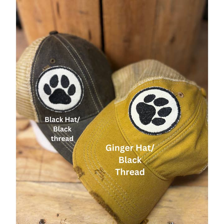 The Goat Stock – Großhandel Basecap – Unisex – Deine Mütze mit Pfotenabdruck *personalisieren