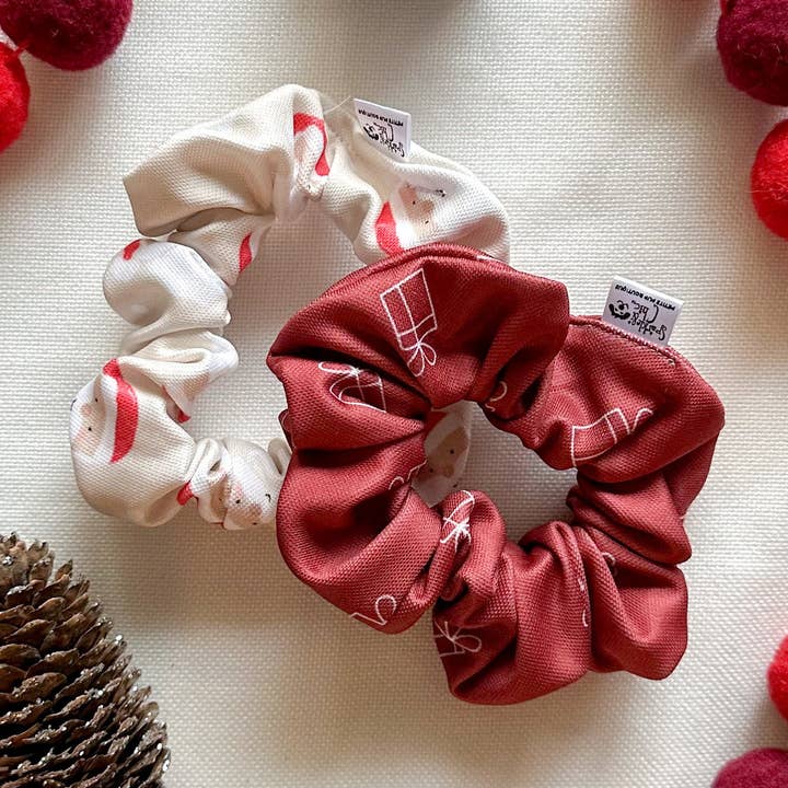 Howl-iday kollektion matchende hårelastikker for engroshandel hos Sparkle & Chic Petite Pup Boutique