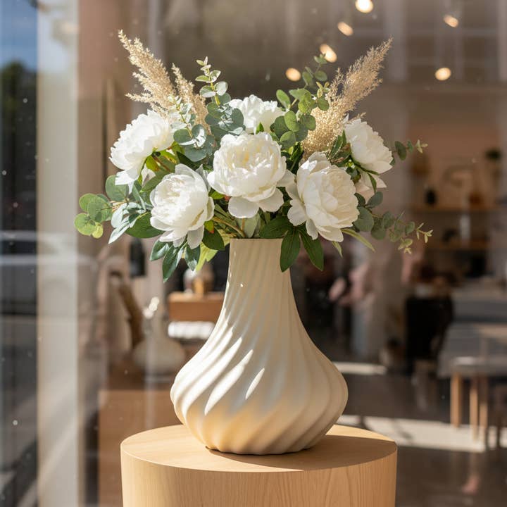 Taper Vase for faux flowers / Planter for wholesale by HOARE