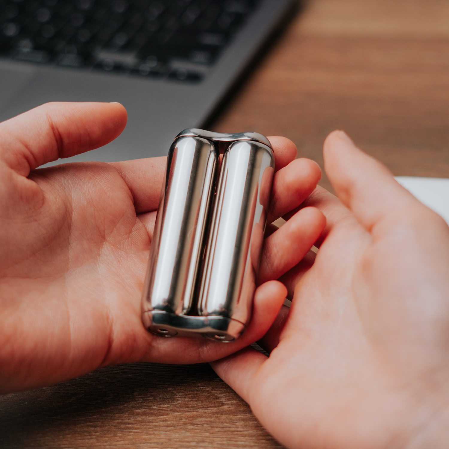 ONO – Objeto de mesa decorativo por atacado – Rolo de Aço ONO9