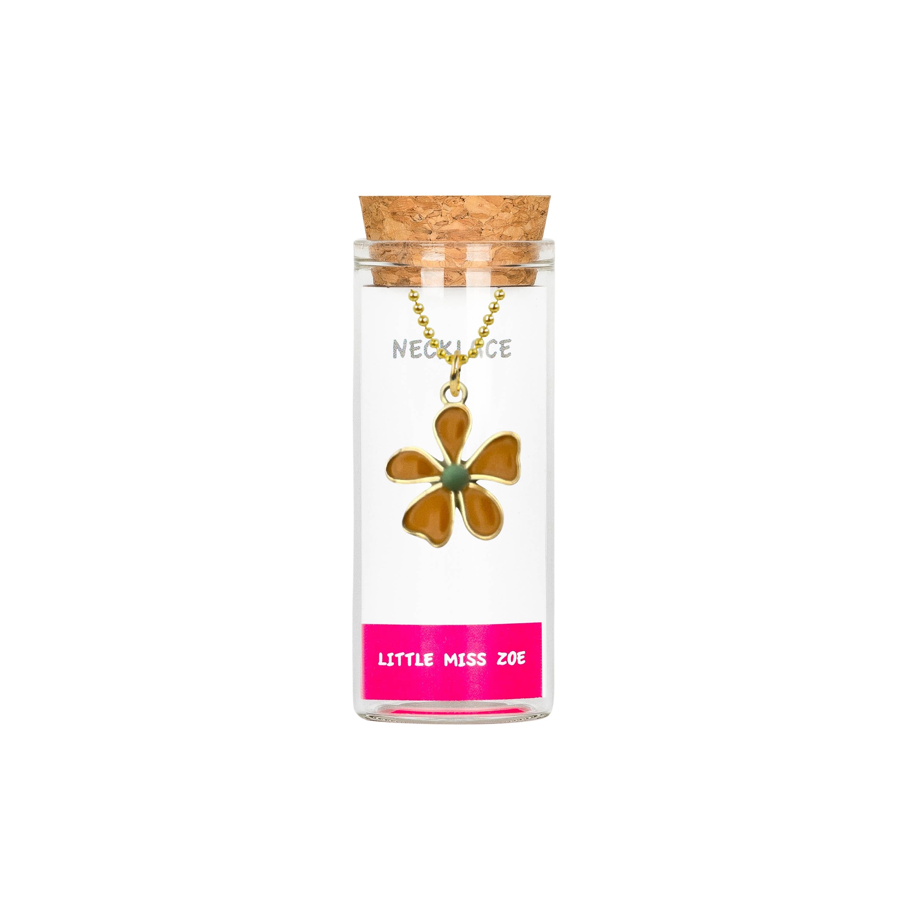 Little Miss Zoe - Wholesale Kids Necklace - Kids - Kids Charm Necklace in a glass bottle84