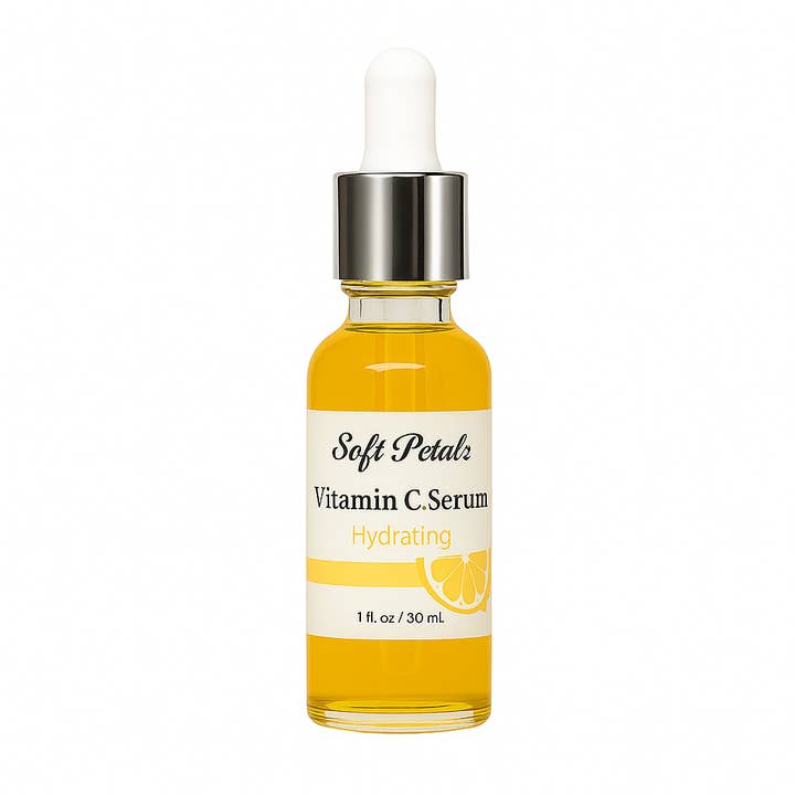 Vitamin C Serum for wholesale by Soft Petalz Organic Cosmetics LLC
