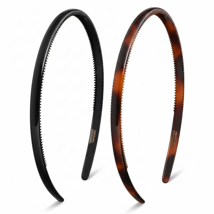 Parcelona - Wholesale Fashion Headband - Women's - Parcelona French Yoga Headband Inner Grip Teeth Hairband for Women & Men Unisex14