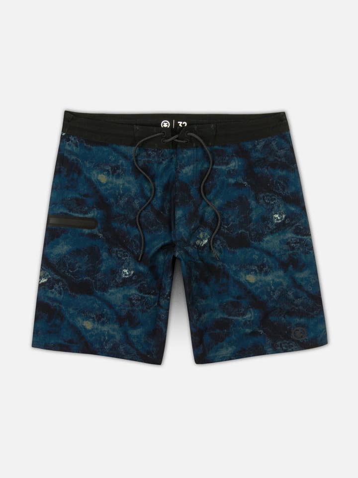 Holyoke Boardshort - Marineblauw voor wholesale door Jetty