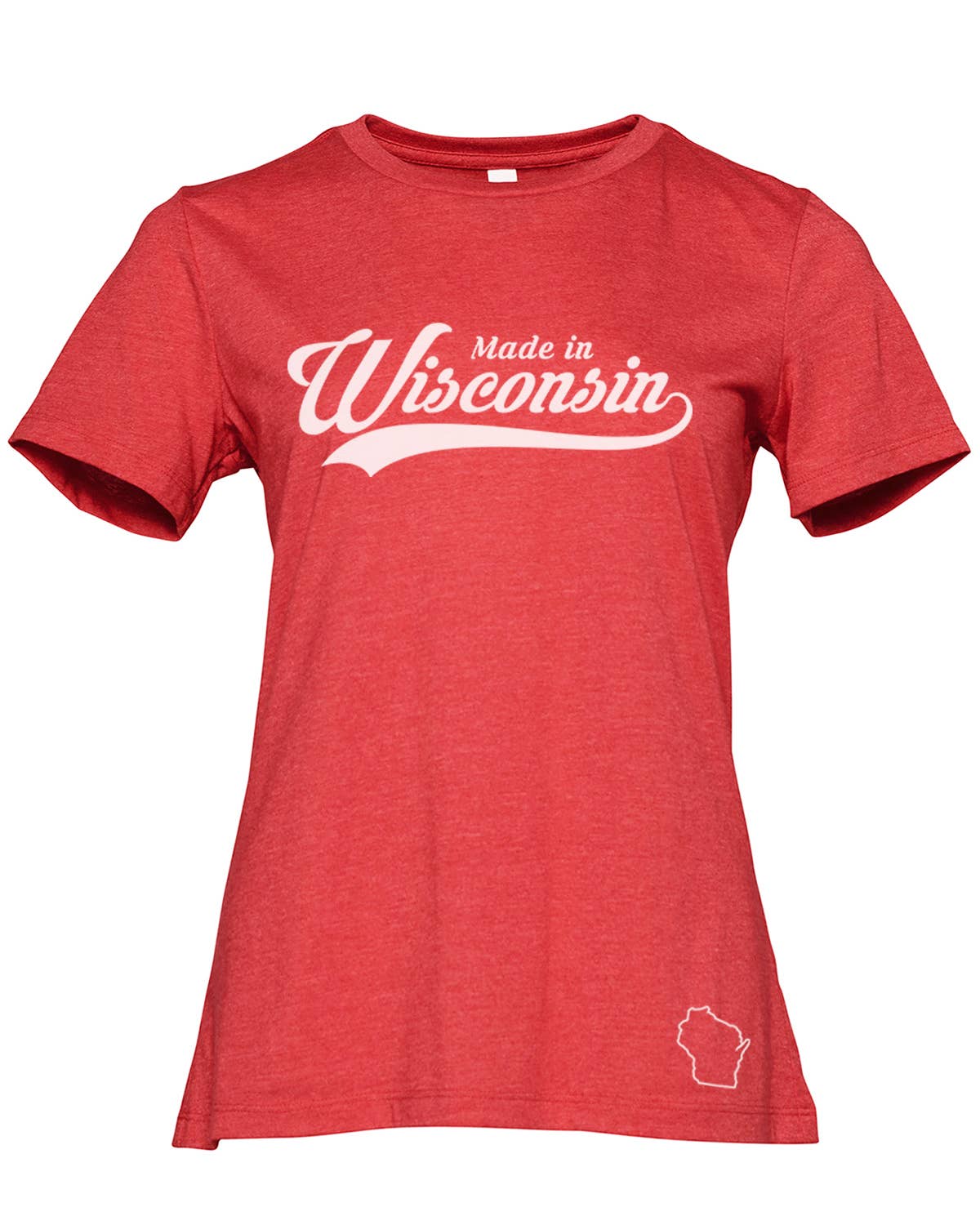 Wi-Wear - Wholesale Screen Printed T-Shirt - Women's - Made in Wisconsin Crew Neck Short Sleeve Ladies T-Shirt1