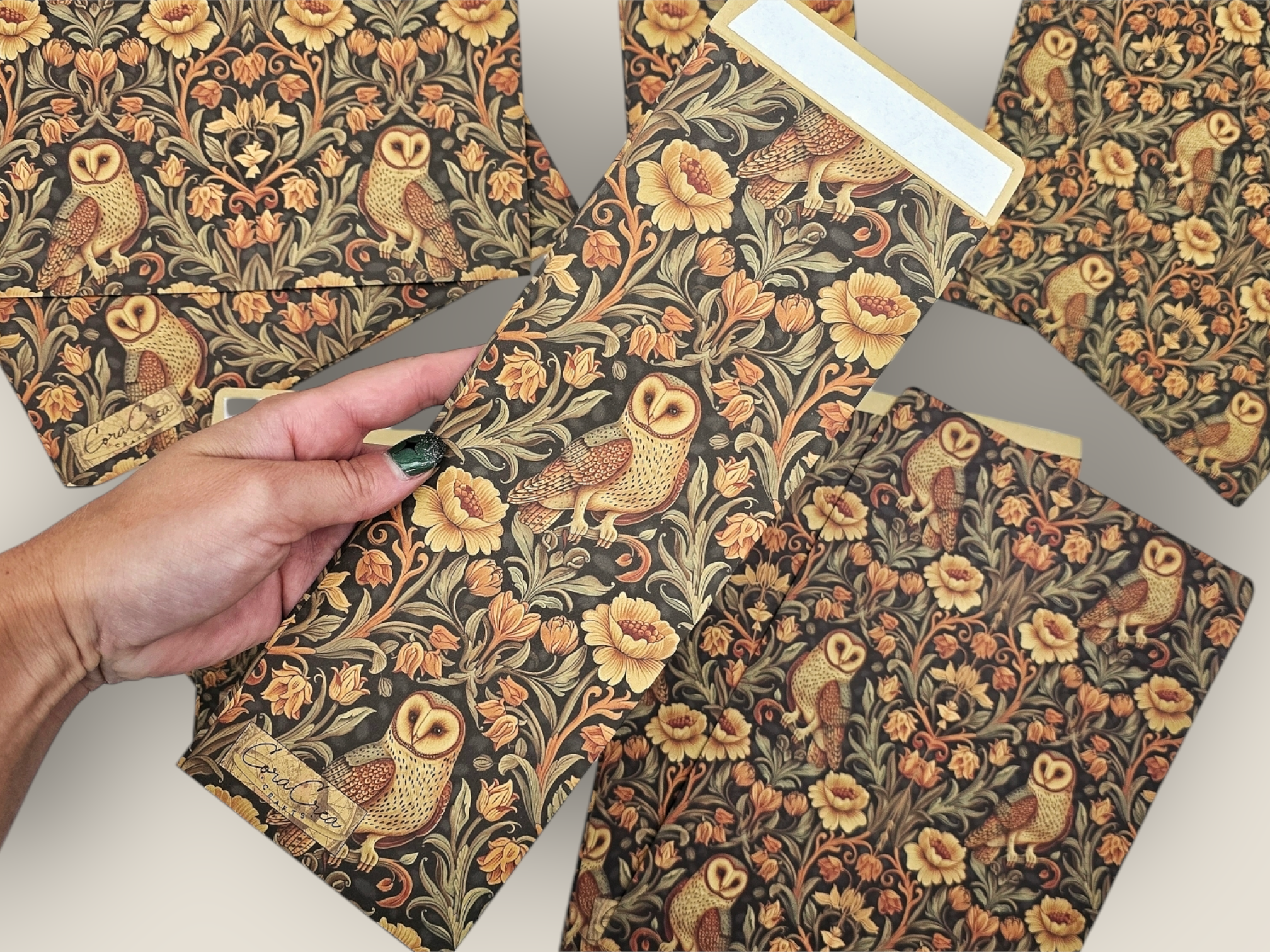 CoraCreaCrafts - Wholesale Gift Bag - Owl Gift Envelopes1