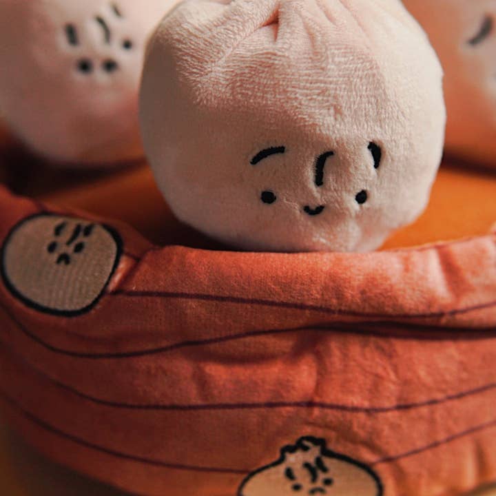 Woof & Co. - Wholesale Pet Plush Toy - Dog - Dim Sum Dumplings4