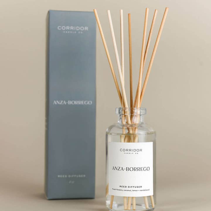 Corridor Candle Co. - Wholesale Reed Diffuser - Anza-Borrego Mini Reed Diffuser1