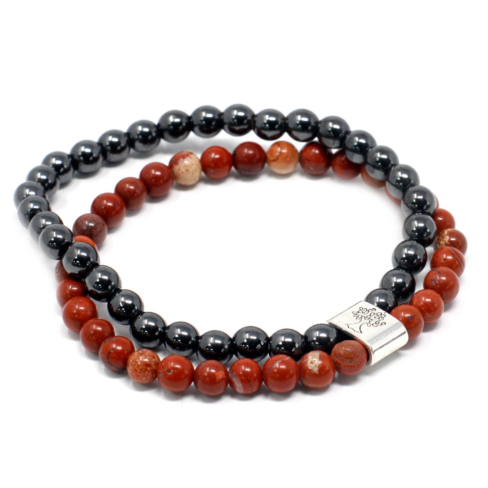 AW Artisan - Wholesale Jewelry - Maternity - Magnetic Gemstone Bracelet - Red Stone1