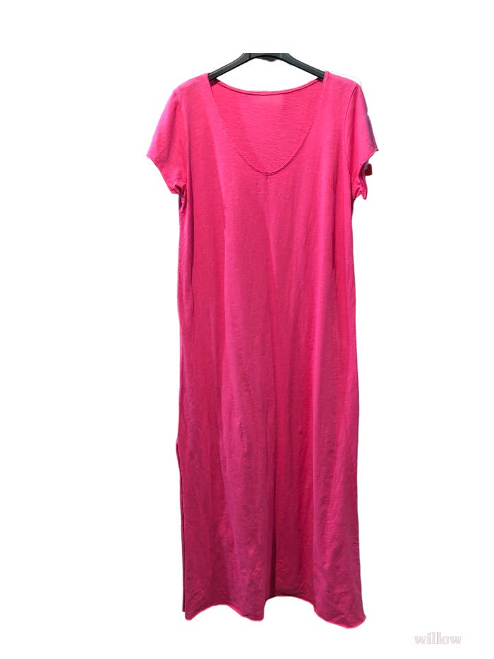 Moonsun - Wholesale Dress - Women's - Solid cotton long dress10