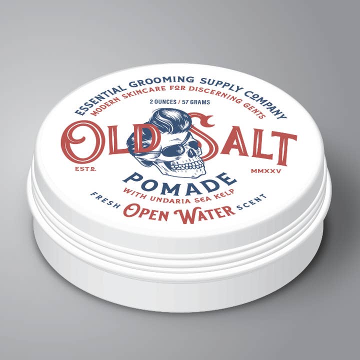 Old Salt Pomade - Open Water for wholesale by Spinster Sisters Co. / Old Salt Grooming Supply