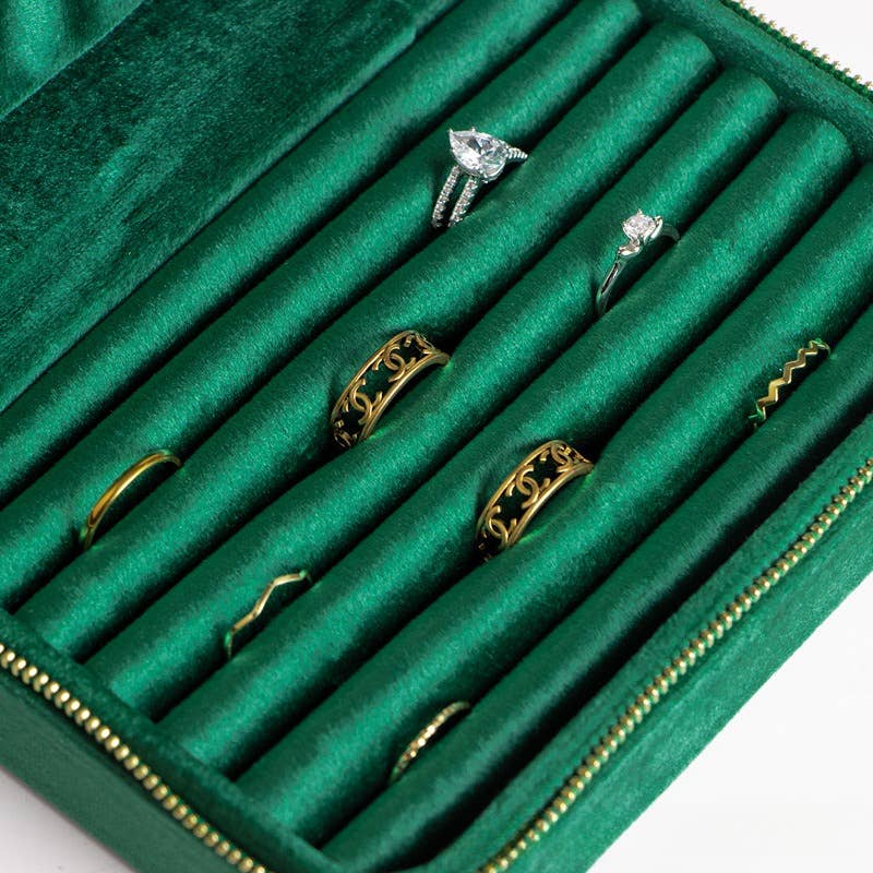 NARWEY INC - Wholesale Jewelry Box/Organizer - Velvet Jewelry Organizer,Soft Flannelette Bag,Quilted Craft4