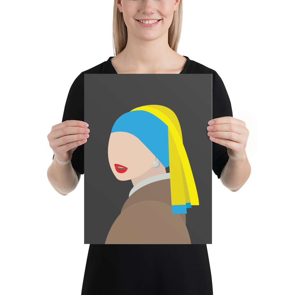 Burones - Wholesale Art Print - Artprint Meisje met de parel1