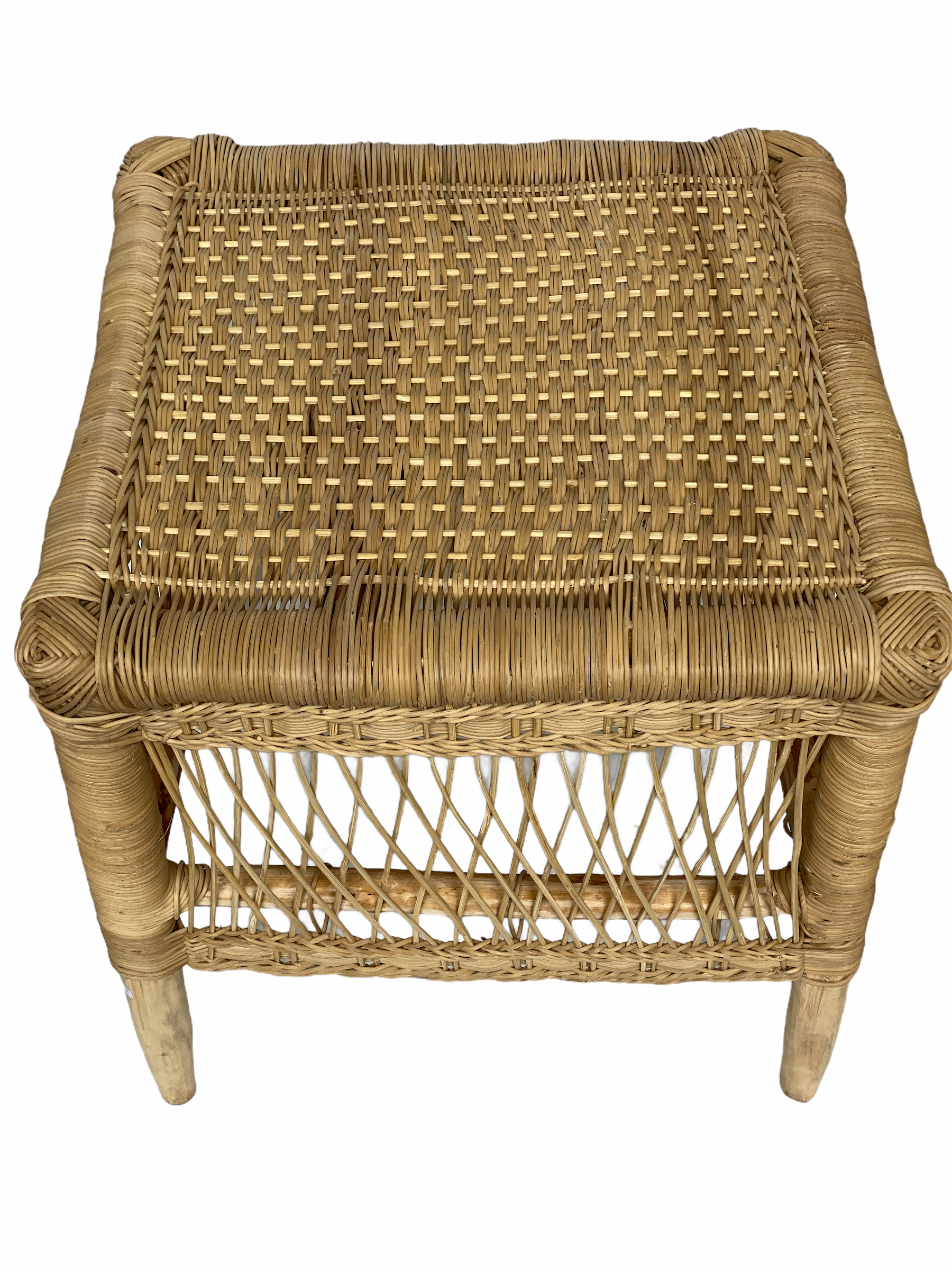 Botanical Boys – wholesale Side table – Malawi Rattan side table - handmade1