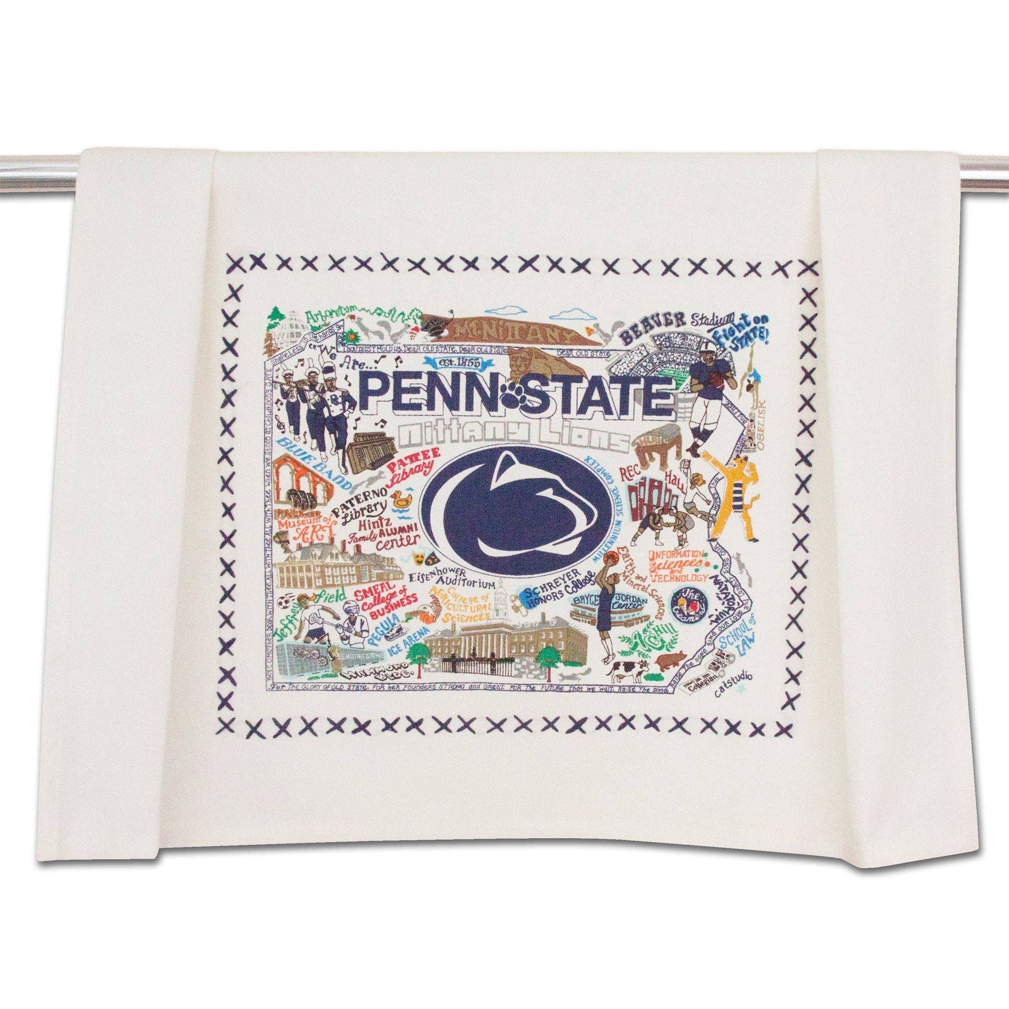catstudio - Wholesale Tea Towel - Penn State University Collegiate Dish Towel0