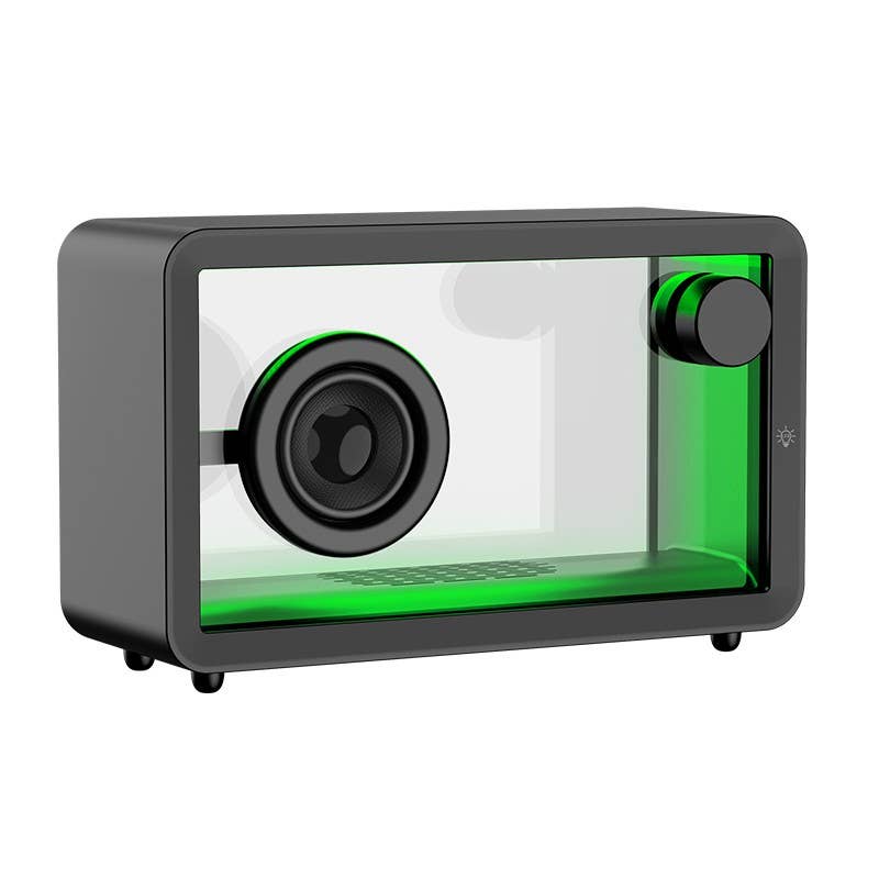 Black Bluetooth Speaker - Transparent - White for wholesale on Faire5