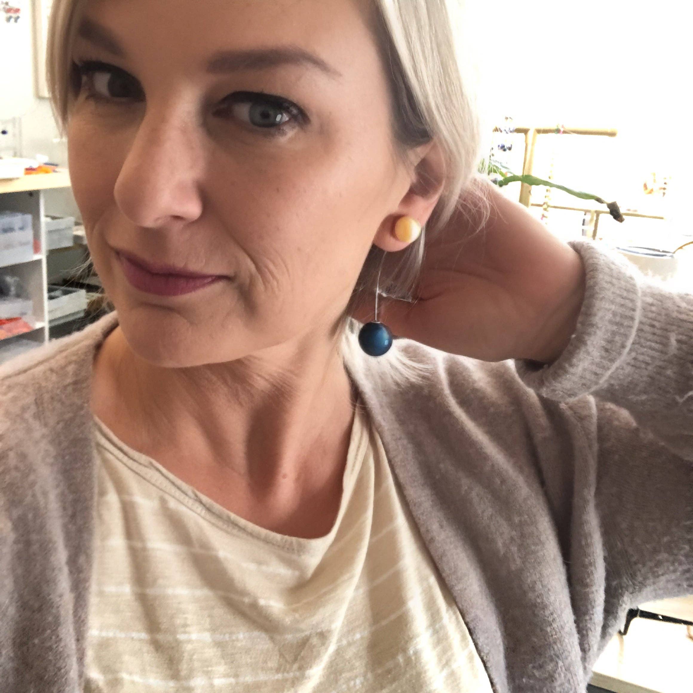 Leetie Lovendale - Wholesale Dangle Earrings - Moonglow Bob Earrings - Long14