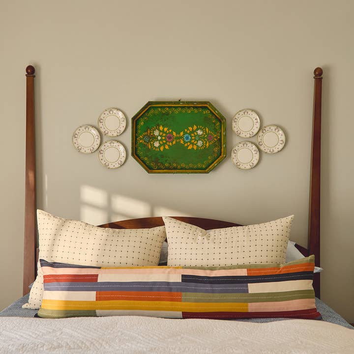 Anchal - Wholesale Throw/Decorative Pillow - Rainbow Long Lumbar Pillow Cover0