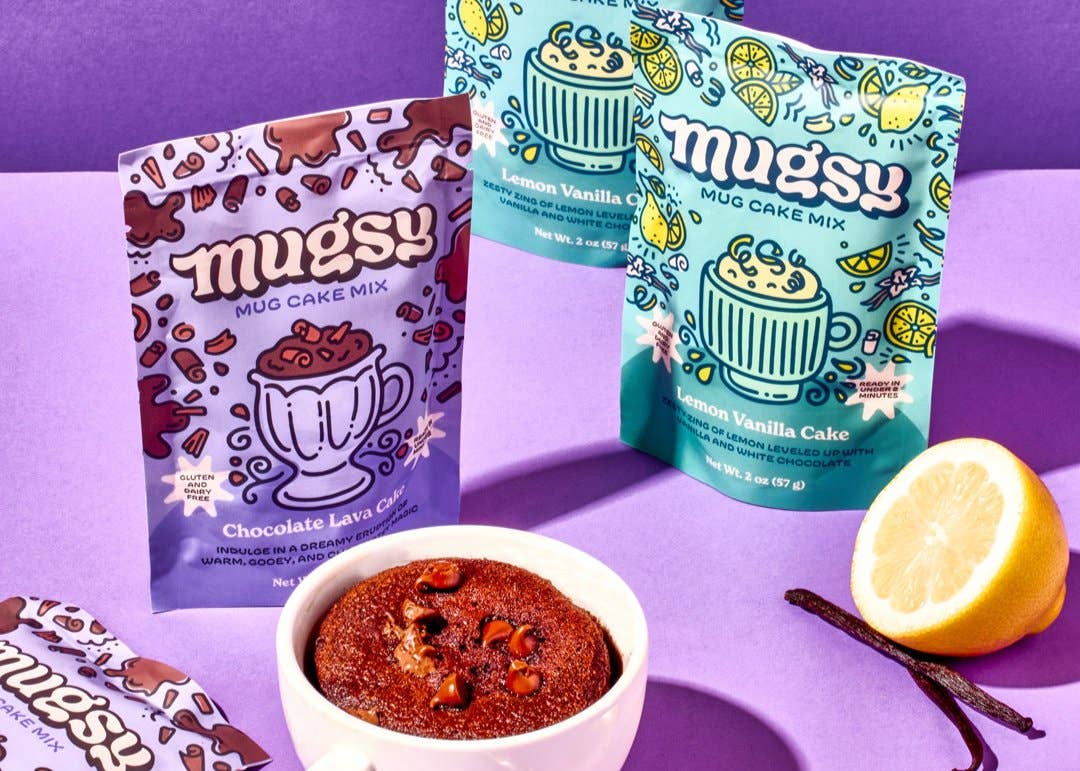 Mugsy Bakes - Wholesale Cake Mix - 4 Flavor Mugsy Starter Pack (16 Count)1