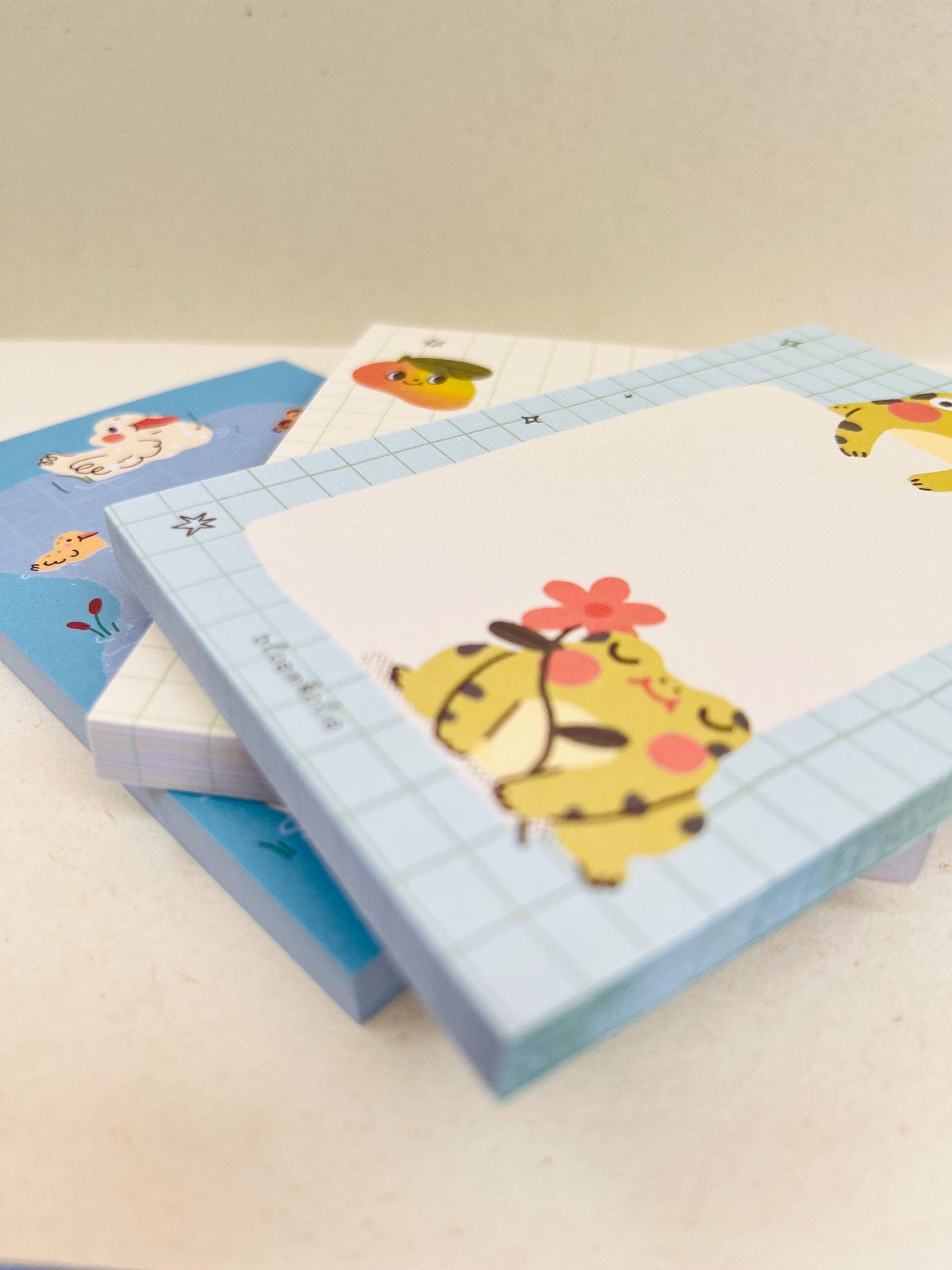 Bloemkolie - Wholesale Notepad - Kawaii Ducklings Notepad For Notes & Journaling2