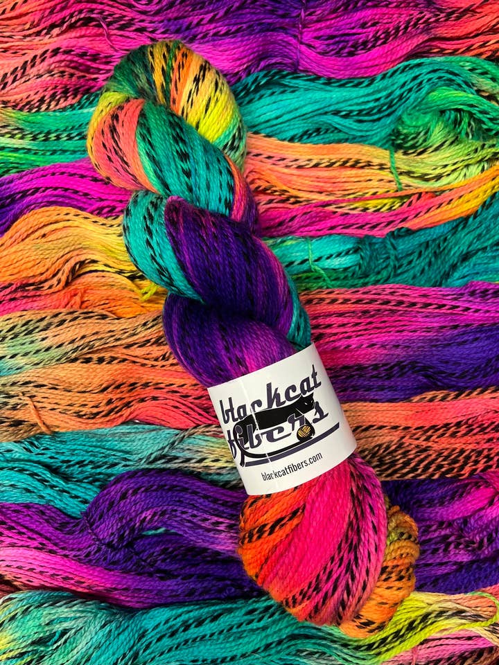 Rainbow Road Durga for wholesale by Black Cat Fibers