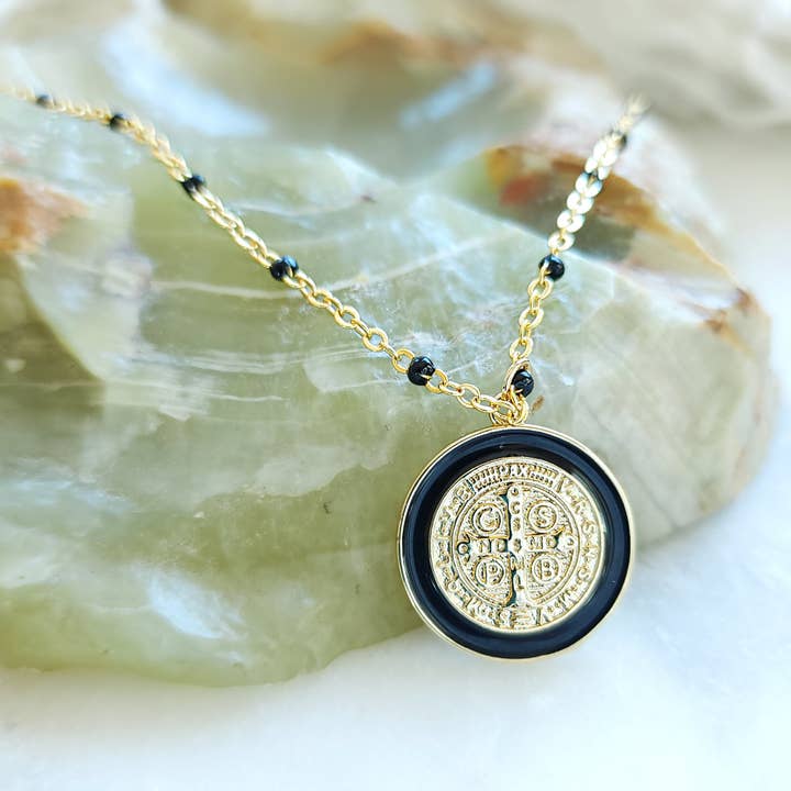 Blessed Black Necklace for wholesale by CB Jewelry