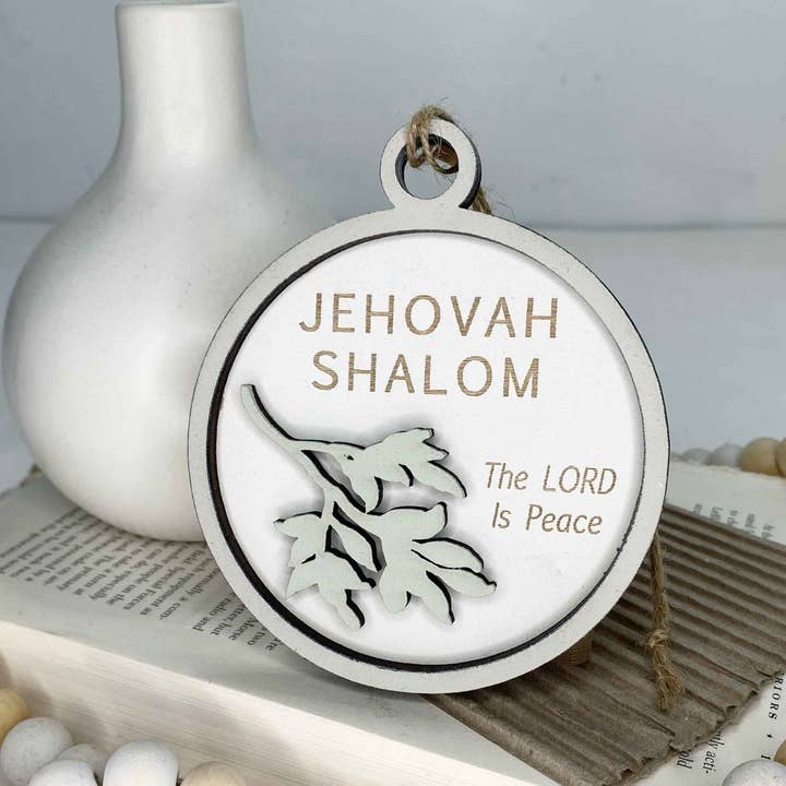 Jehovah Shalom, The Lord Is Peace, Name of God Ornament and other Purchase Wholesale leanlunch. Free Returns & Net 60 Terms on Faire trending on Faire.