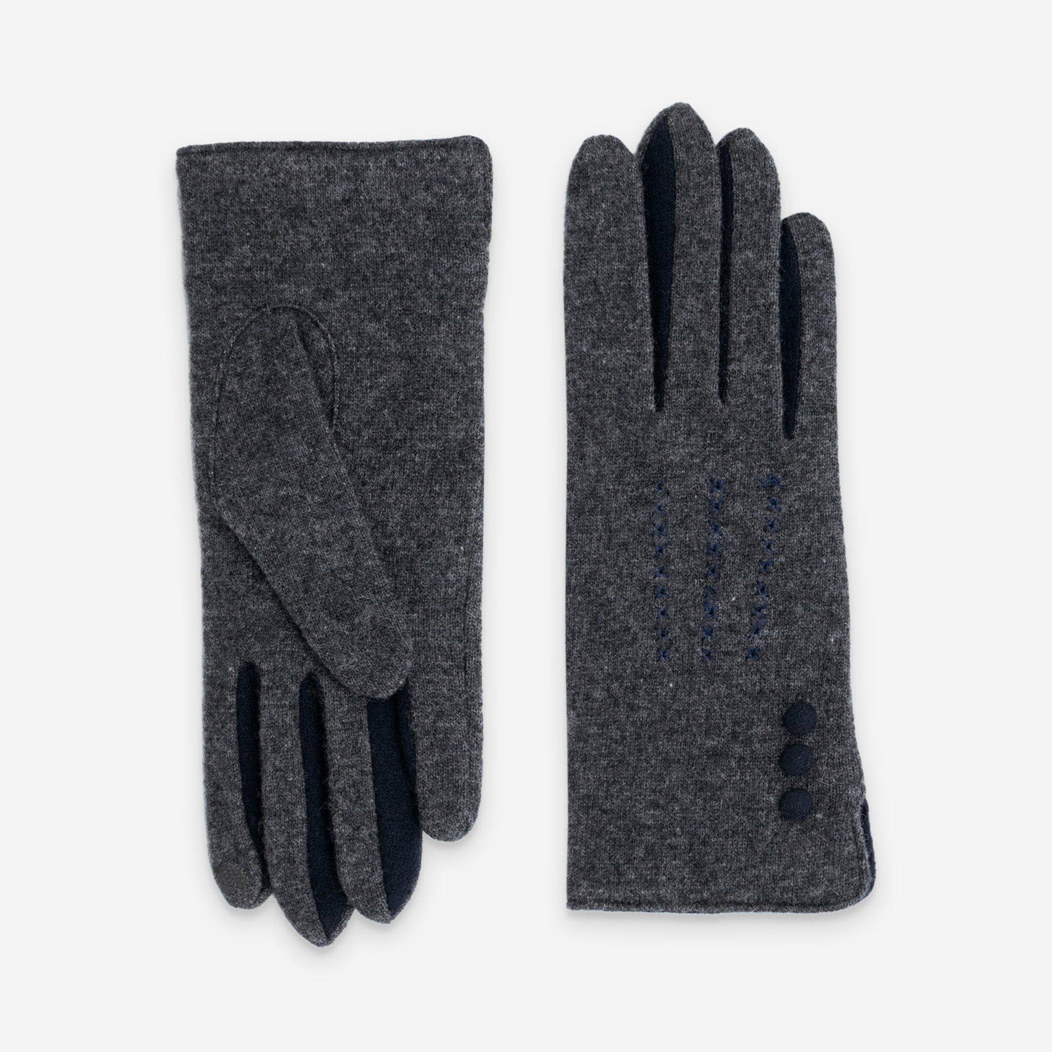 Glove Story - Wholesale Gloves - Women's - Gloves 80% Wool 20% Nylon – Touchscreen – 31161NF1