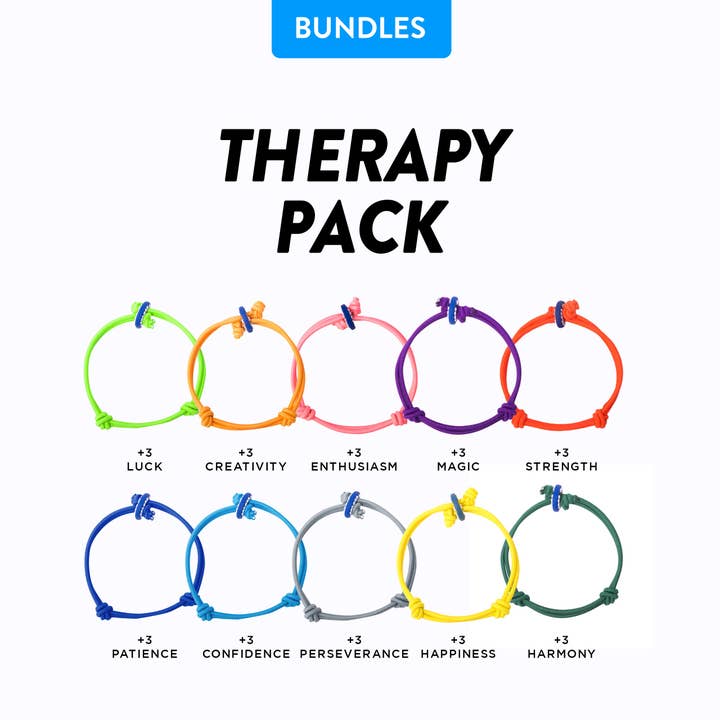 Confezione bracciale THERAPY (30PCS) per la vendita all'ingrosso da parte di COLORS For GOOD