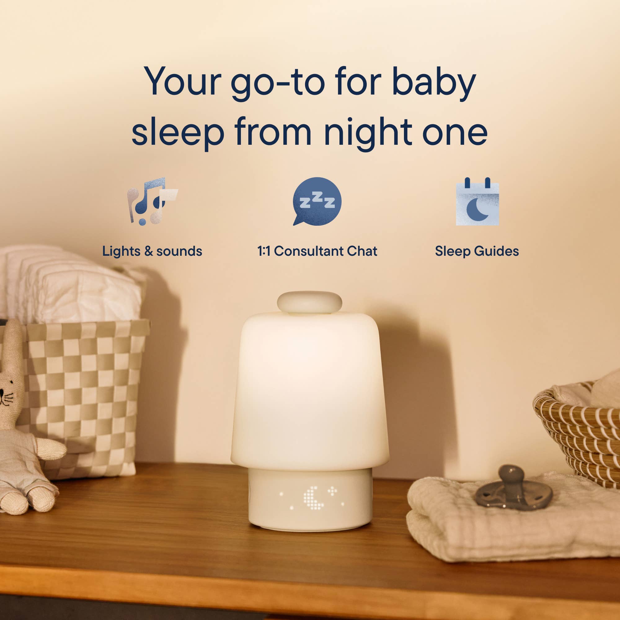 Hatch - Wholesale Night Light - Kids & Baby - Hatch Baby Sleep Support, Sound Machine & Night Light4