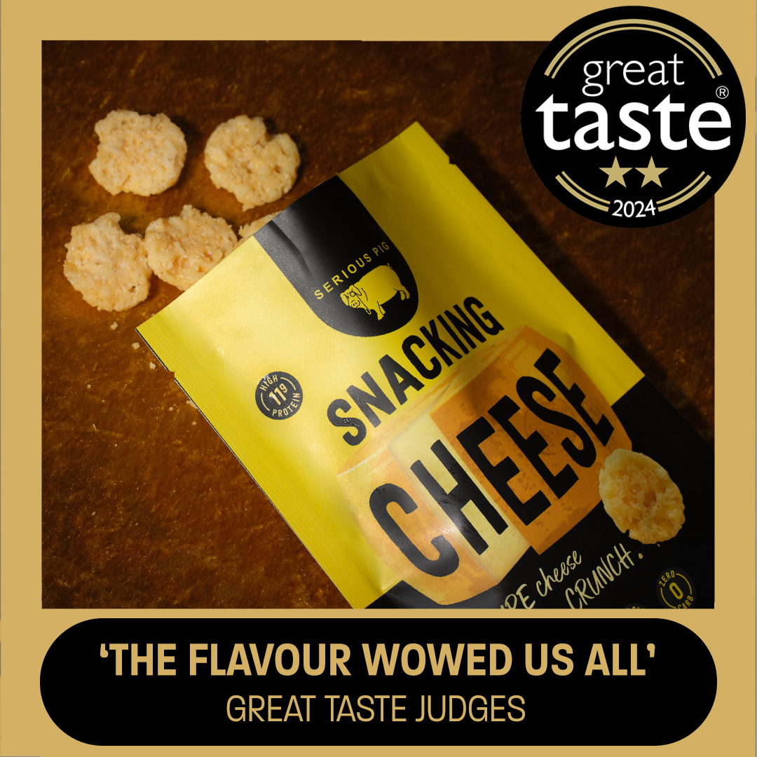 Serious Pig - Wholesale Cheese - Crunchy Snacking Cheese  (24 x 24g)1