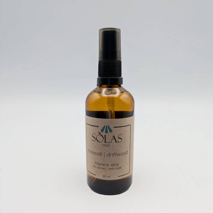 Rocksalt Driftwood Fragrance Mist, 100ml for wholesale by SÒLAS Home
