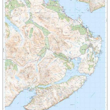 Mapa del explorador de la isla de Mull East - Encuesta de artillería para venta al por mayor de Map Marketing Limited
