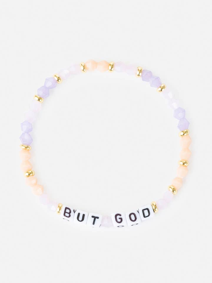 Mas Pulseira Letra God por atacado de Elevated Faith