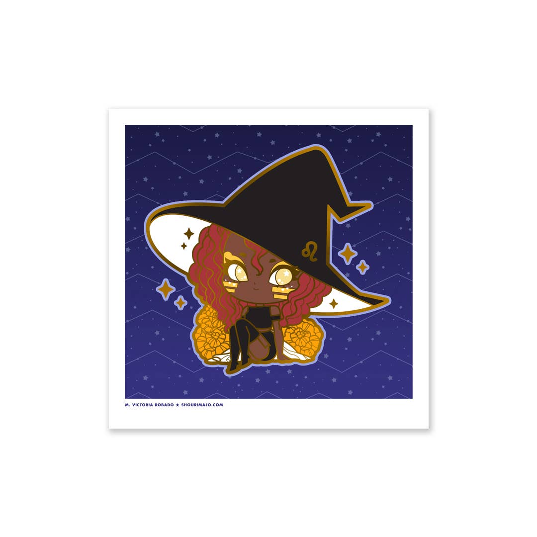 SHOURIMAJO - Wholesale Art Print - Art Prints Zodiac Chibi Witches4