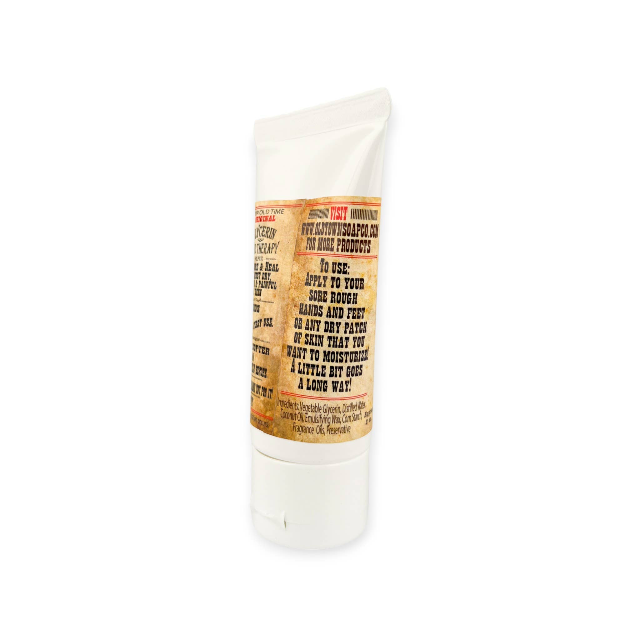 Old Town Soap Co. - Wholesale Hand Cream/Lotion - 2oz Glycerin Hand Therapy -For the Body TOO!2